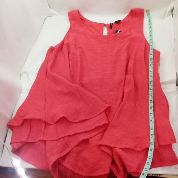 New Directions XL Blouse Coral NWT - Picture 6 of 6
